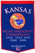 Winning Streak NCAA University of Kansas Banner Winning Streak NCAA University of Kansas Banner