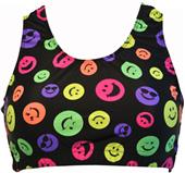 Gem Gear Happy Face Racer Back Bra