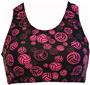 Gem Gear Pink Volleyballs Racer Back Bra