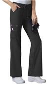 Cherokee Women's Drawstring Cargo Scrub Pants