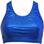 Gem Gear Royal Metallic Racer Back Sports Bra