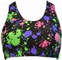 Gem Gear Splat Racer Back Sports Bra