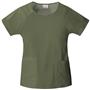 Skechers Women's Two Pocket Round Neck Scrub Top