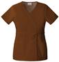 Skechers Women's Two Pocket Mock Wrap Scrub Top