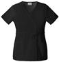 Skechers Women's Two Pocket Mock Wrap Scrub Top