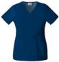 Skechers Women's Two Pocket Mock Wrap Scrub Top