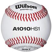 Wilson NFHS Raised Seam Baseballs Grade B Leather Wilson NFHS Raised Seam Baseballs Grade B Leather