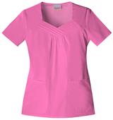 Skechers Women's Sweetheart Neck Scrub Top