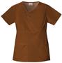 Skechers Women's Zip Mock Wrap Scrub Top
