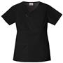 Skechers Women's Zip Mock Wrap Scrub Top