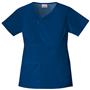 Skechers Women's Zip Mock Wrap Scrub Top