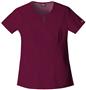 Dickies Women's EDS Keyhole Mock Wrap Scrub Tops