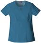 Dickies Women's EDS Keyhole Mock Wrap Scrub Tops