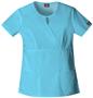 Dickies Women's EDS Keyhole Mock Wrap Scrub Tops