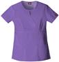 Dickies Women's EDS Keyhole Mock Wrap Scrub Tops