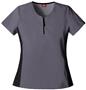 Dickies Women's Hip Flip Zip Front Scrub Tops