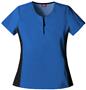 Dickies Women's Hip Flip Zip Front Scrub Tops