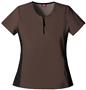 Dickies Women's Hip Flip Zip Front Scrub Tops