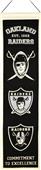 Winning Streak NFL Oakland Raiders Heritage Banner Winning Streak NFL Oakland Raiders Heritage Banner