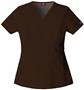 Dickies Women's Enzyme Washed Mock Wrap Scrub Tops