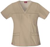 Dickies Women's Youtility V-Neck Scrub Tops Dickies Women's Youtility V-Neck Scrub Tops