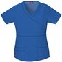 Dickies Women's Gen Flex Mock Wrap Scrub Tops