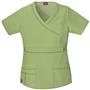 Dickies Women's Gen Flex Mock Wrap Scrub Tops