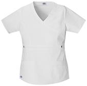 Dickies Women's Gen Flex Mock Wrap Scrub Tops Dickies Women's Gen Flex Mock Wrap Scrub Tops