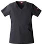 Dickies Women's Enzyme Washed V-Neck Scrub Tops