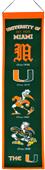 Winning Streak NCAA University of Miami Banner Winning Streak NCAA University of Miami Banner