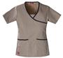 Dickies Women's Hip Flip Mock Wrap Scrub Tops