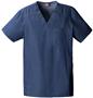 Dickies Unisex New Blue V-Neck Scrub Tops