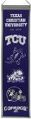 Winning Streak Texas Christian University Banner Winning Streak Texas Christian University Banner