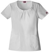 Dickies Women's Fashion Scoop Neck Scrub Tops
