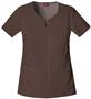 Dickies Women's Natural Keyhole Scrub Tops