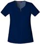 Dickies Women's Natural Keyhole Scrub Tops