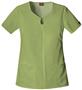 Dickies Women's Natural Keyhole Scrub Tops