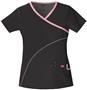 Dickies Women's Soft Works Mock Wrap Scrub Tops