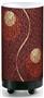 Illumalite Designs Burgundy Circle Accent Lamp