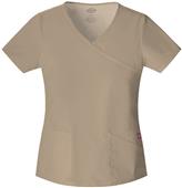 Dickies Women's Original Jr. Fit Mock Wrap Scrubs