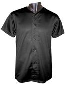 Full Button Front Mesh Baseball Jersey-Closeout