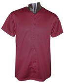 Full Button Front Mesh Baseball Jersey-Closeout