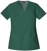 Dickies Women's EDS V-Neck Scrub Tops
