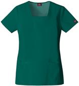 Dickies Women's EDS Square Neck Scrub Tops