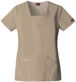 Dickies Women's EDS Square Neck Scrub Tops