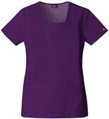 Dickies Women's EDS Square Neck Scrub Tops
