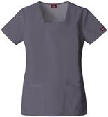 Dickies Women's EDS Square Neck Scrub Tops