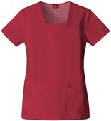 Dickies Women's EDS Square Neck Scrub Tops
