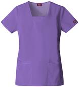 Dickies Women's EDS Square Neck Scrub Tops
