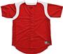 3n2 Full-Button Short Sleeve Baseball Jersey